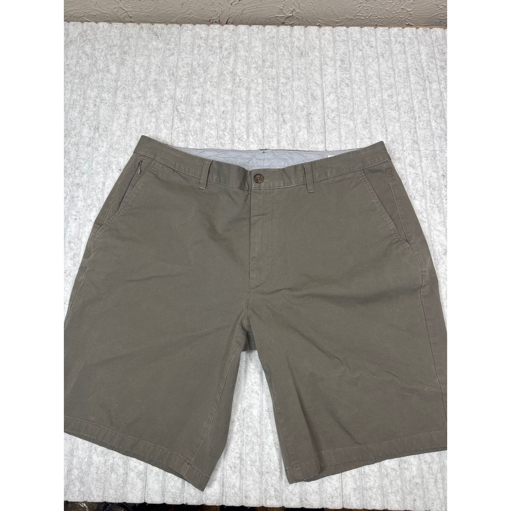 Bonobos Mens 38 9 Inch Inseam Standard Fit 4-Way Stretch Chino Shorts Taupe